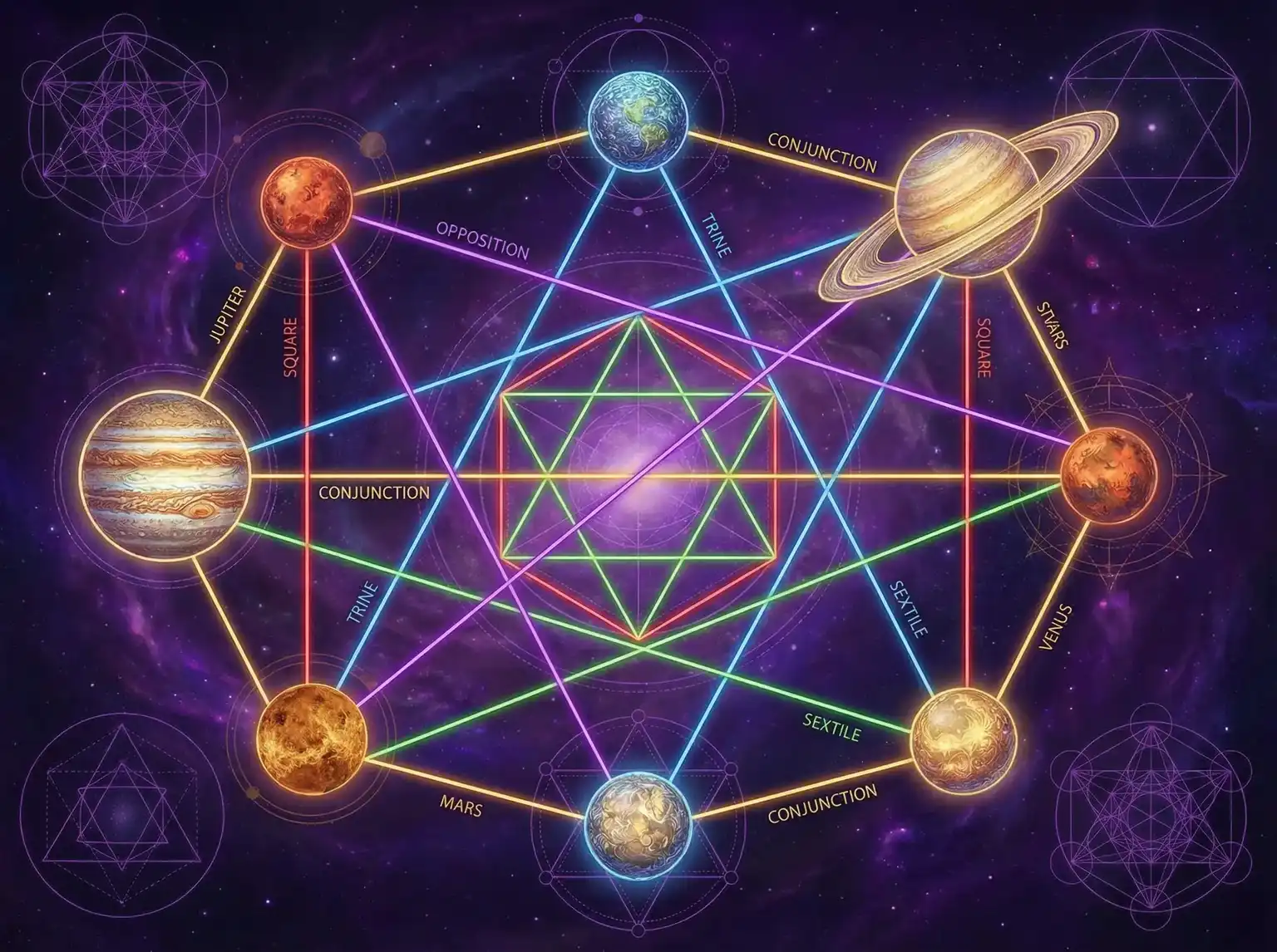 行星相位解读 - 天狼影院2019 | 占星学进阶